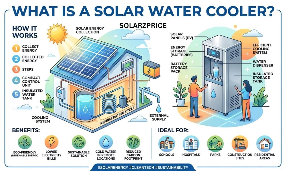 What is a Solar Water Cooler?